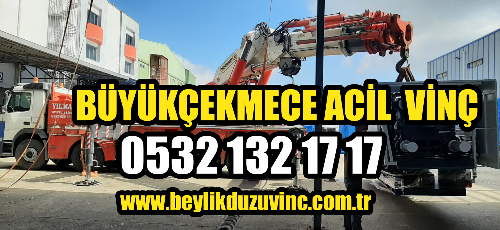 büyükçekmece acil vinç